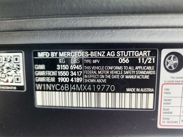 2021 Mercedes-Benz G-Class G 550 4MATIC®