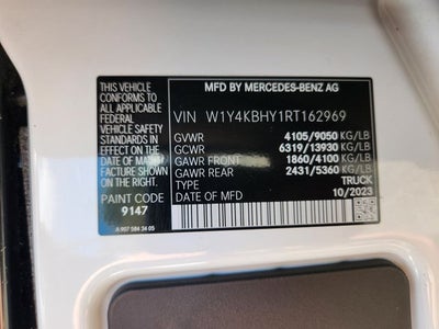 2024 Mercedes-Benz Sprinter 2500 Base