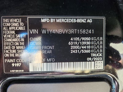 2024 Mercedes-Benz Sprinter 2500 Cargo 144 WB 4MATIC®