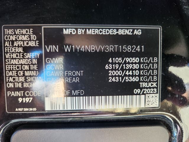 2024 Mercedes-Benz Sprinter 2500 Cargo 144 WB 4MATIC®