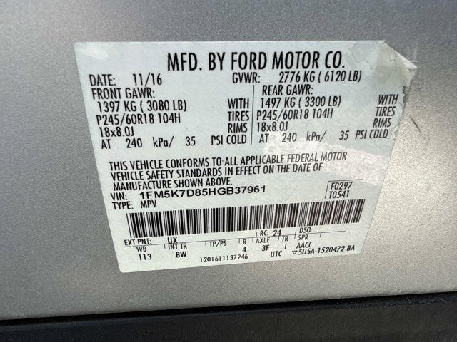2017 Ford Explorer XLT