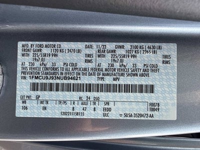 2022 Ford Escape Titanium