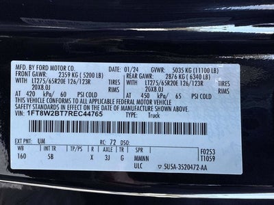 2024 Ford Super Duty F-250 SRW LARIAT