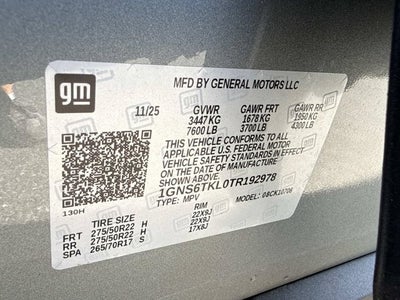 2026 Chevrolet Tahoe High Country