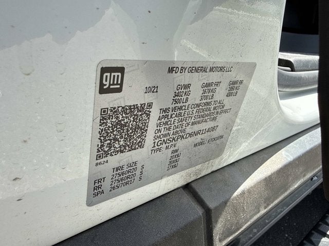 2022 Chevrolet Tahoe Z71
