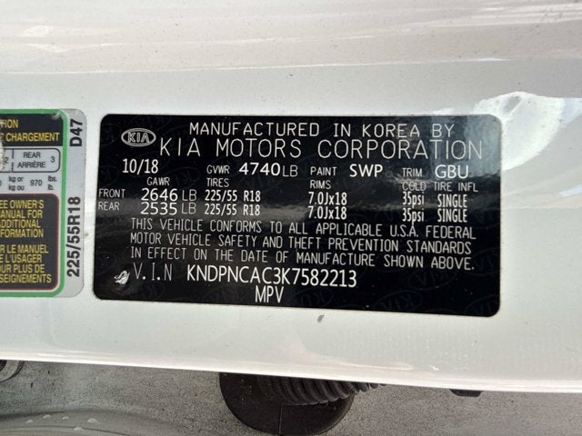 2019 Kia Sportage EX
