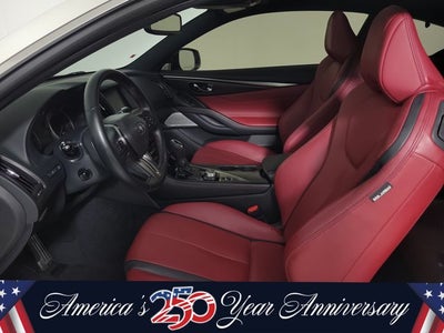 2022 INFINITI Q60 Red Sport 400