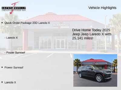 2025 Jeep Grand Cherokee L Laredo