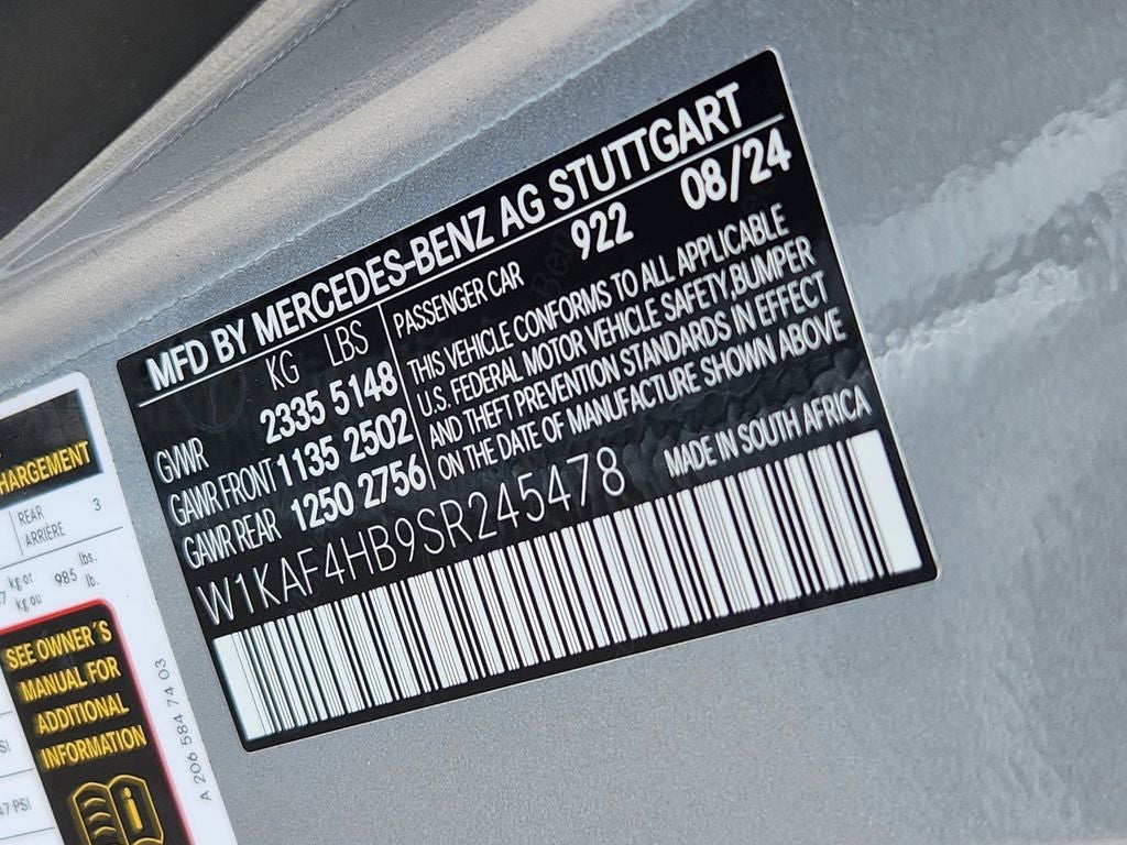 2025 Mercedes-Benz C-Class C 300 4MATIC®