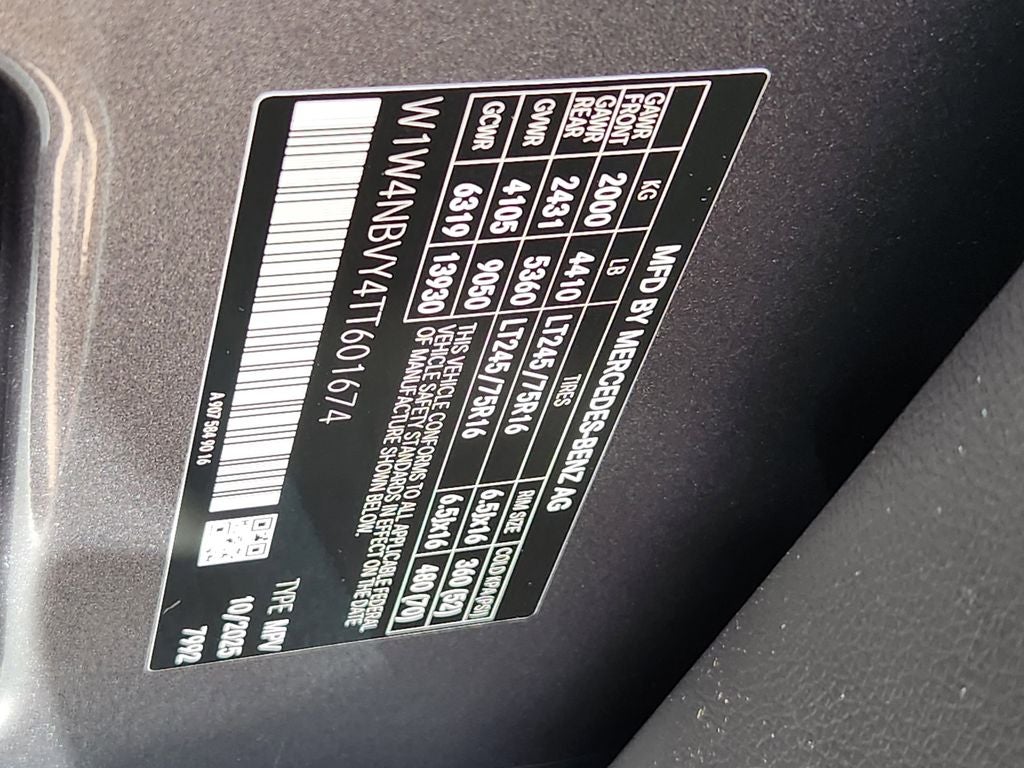 2026 Mercedes-Benz Sprinter 2500 CARGO