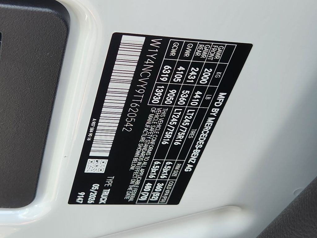 2026 Mercedes-Benz Sprinter 2500 CARGO