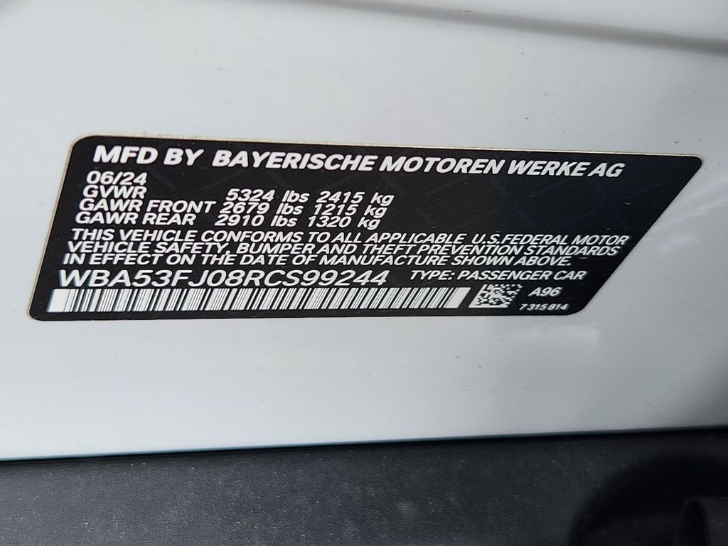 2024 BMW 5 series 530i xDrive