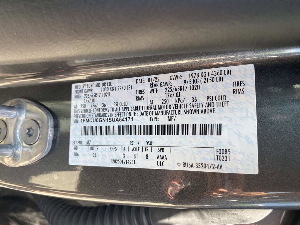 2025 Ford Escape Active