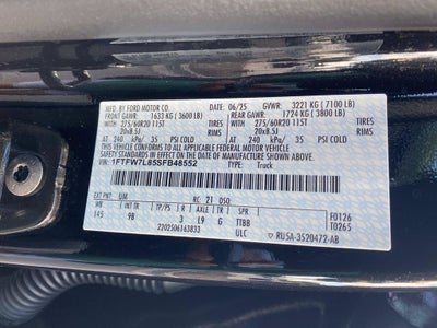 2025 Ford F-150 Platinum