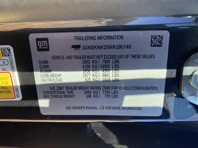 2024 Chevrolet Tahoe LT