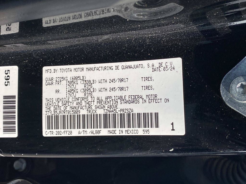 2024 Toyota Tacoma SR5