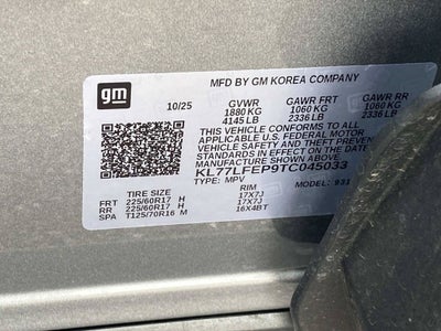 2026 Chevrolet Trax LS