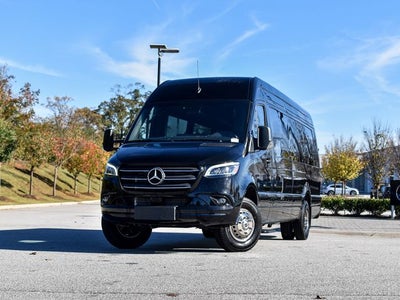 2024 Mercedes-Benz Sprinter Cargo Van 170 LA West 15 Passenger Shuttle High Roof