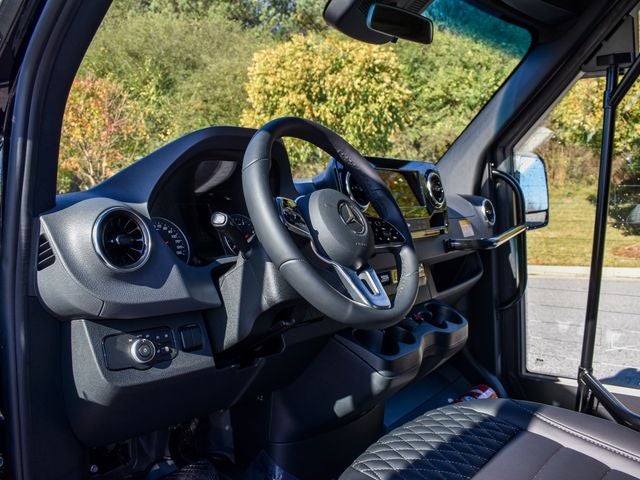 2024 Mercedes-Benz Sprinter Cargo Van 170 LA West 15 Passenger Shuttle High Roof