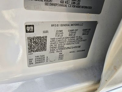 2022 Chevrolet Silverado 1500 LTD RST