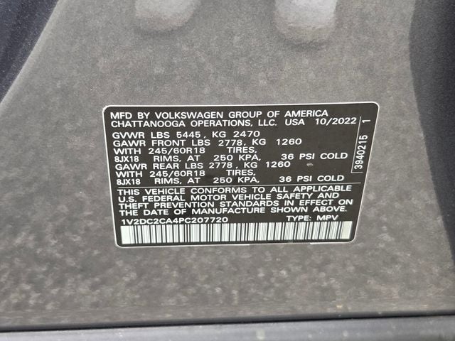 2023 Volkswagen Atlas Cross Sport 2.0T SE